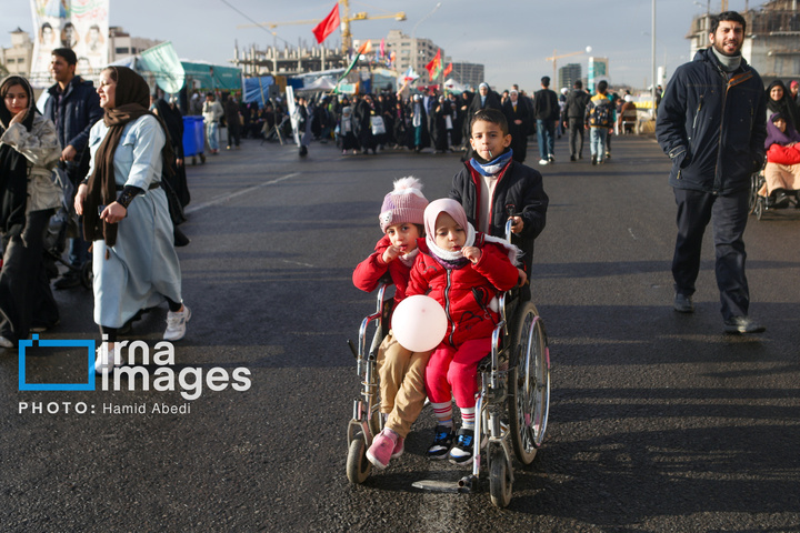 شب نیمه شعبان در مسجد جمکران