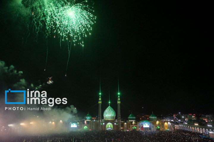 شب نیمه شعبان در مسجد جمکران