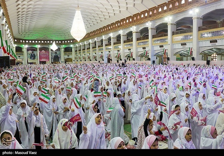 جشن تکلیف 5 هزار نفری فرشته‌ها در تبریز