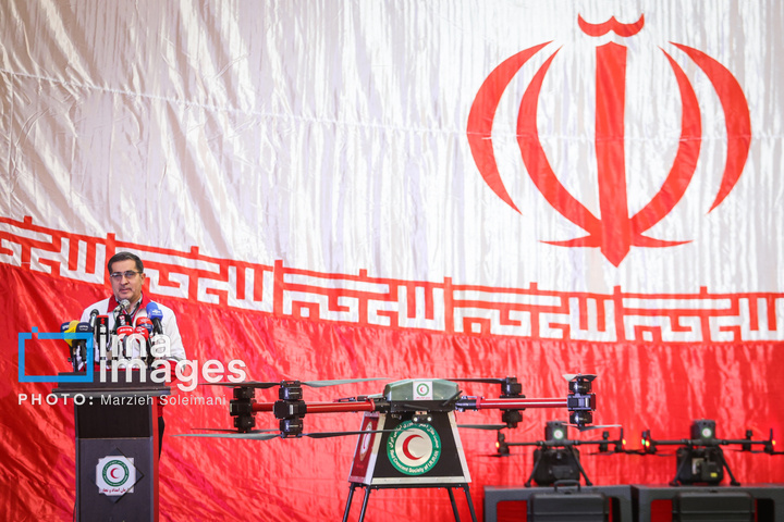 پیوستن پهپادی جمعیت هلال احمر