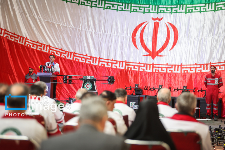 پیوستن پهپادی جمعیت هلال احمر