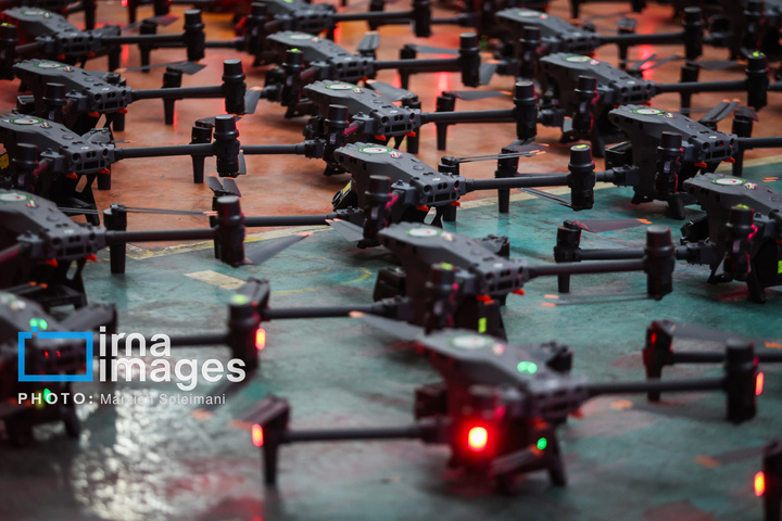 پیوستن پهپادی جمعیت هلال احمر