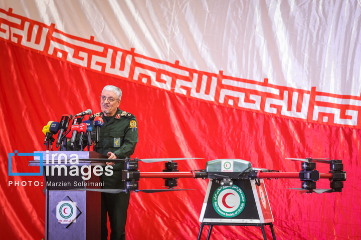 پیوستن پهپادی جمعیت هلال احمر