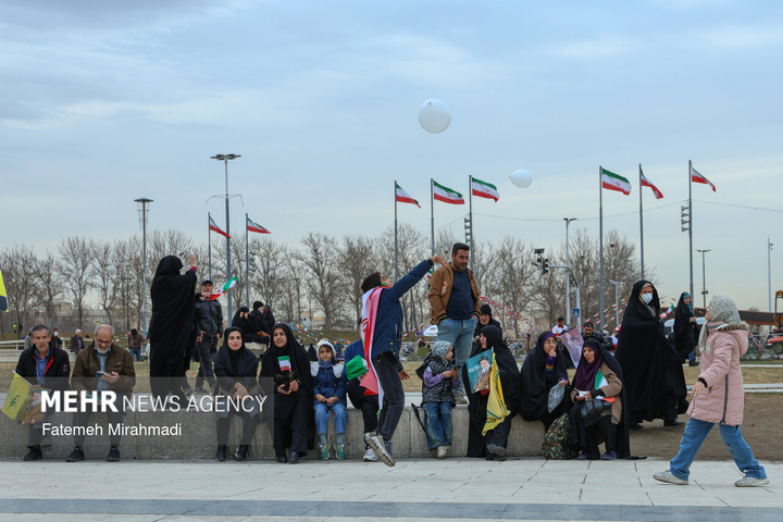 راهپیمایی ۲۲ بهمن در تهران
