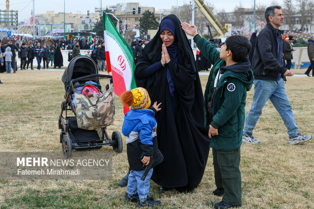 راهپیمایی ۲۲ بهمن در تهران