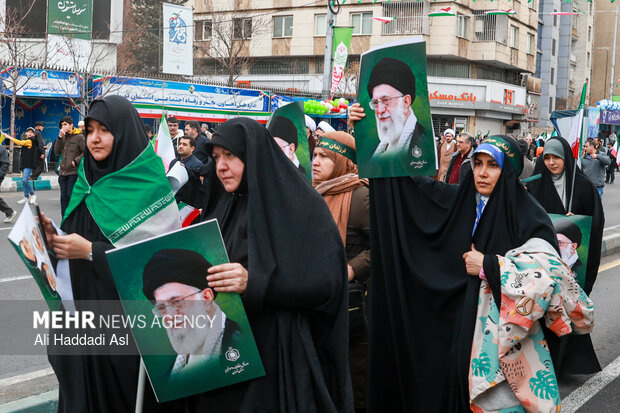راهپیمایی ۲۲ بهمن در تهران