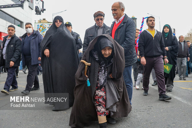 راهپیمایی ۲۲ بهمن در تهران