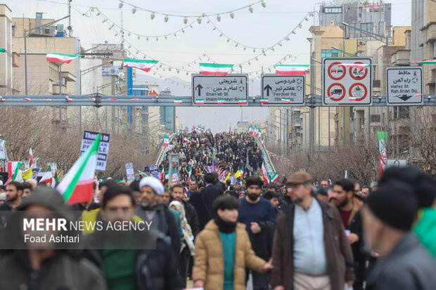 راهپیمایی ۲۲ بهمن در تهران