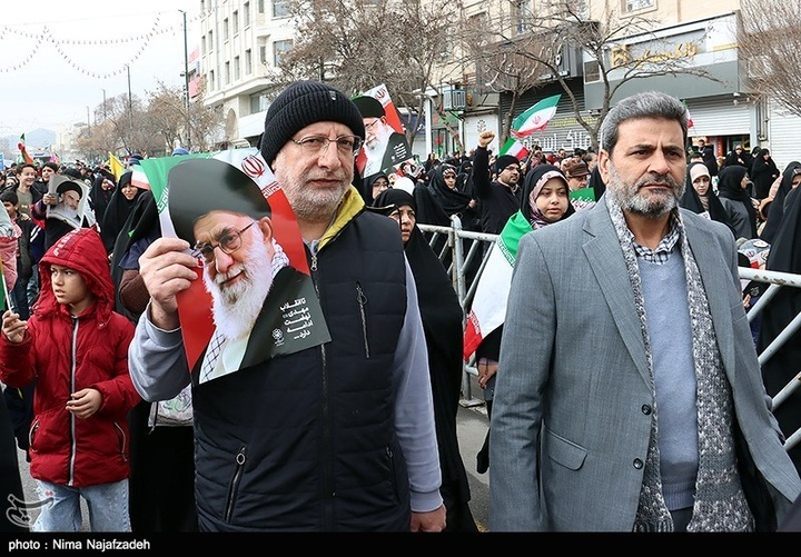 راهپیمایی 22 بهمن در مشهد