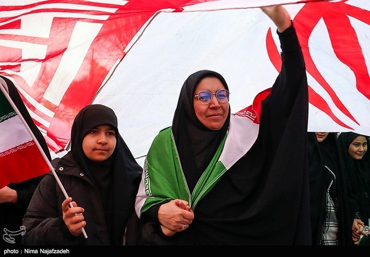 راهپیمایی 22 بهمن در مشهد