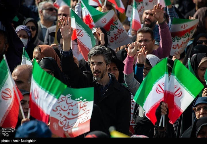 راهپیمایی ۲۲ بهمن در شیراز