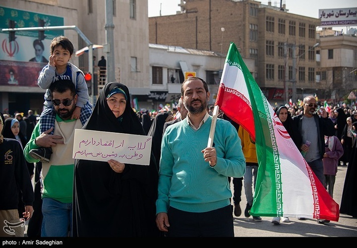 راهپیمایی ۲۲ بهمن در شیراز