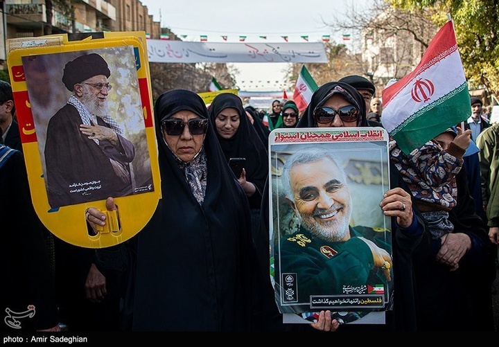 راهپیمایی ۲۲ بهمن در شیراز