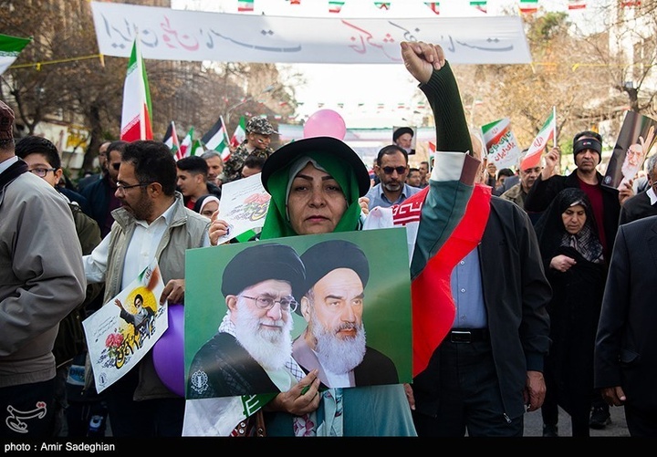 راهپیمایی ۲۲ بهمن در شیراز