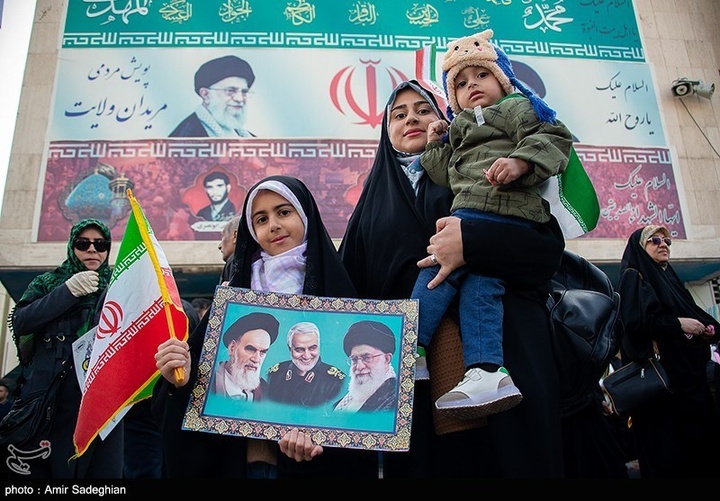 راهپیمایی ۲۲ بهمن در شیراز