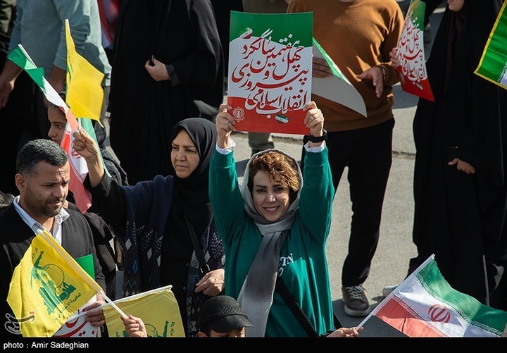 راهپیمایی ۲۲ بهمن در شیراز