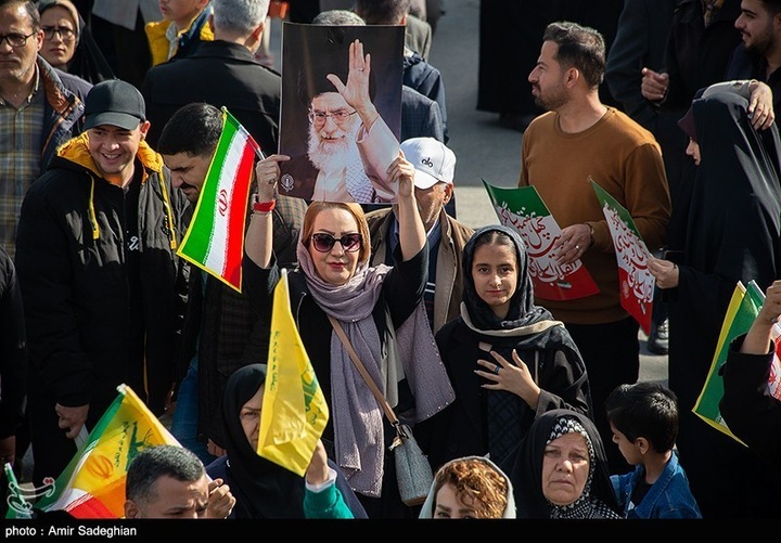 راهپیمایی ۲۲ بهمن در شیراز