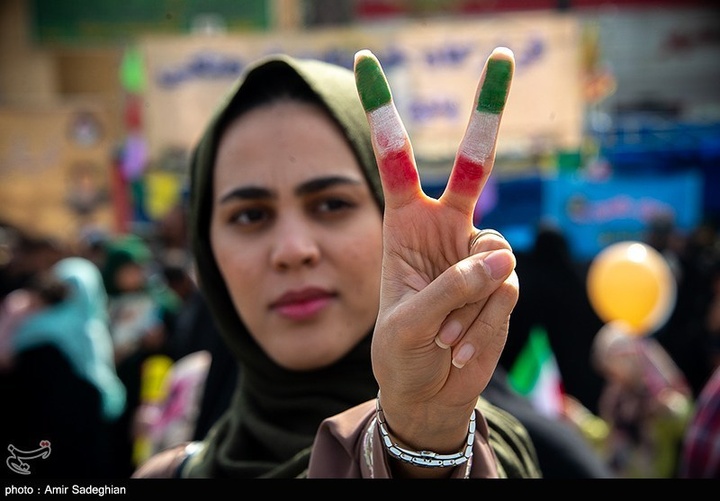 راهپیمایی ۲۲ بهمن در شیراز