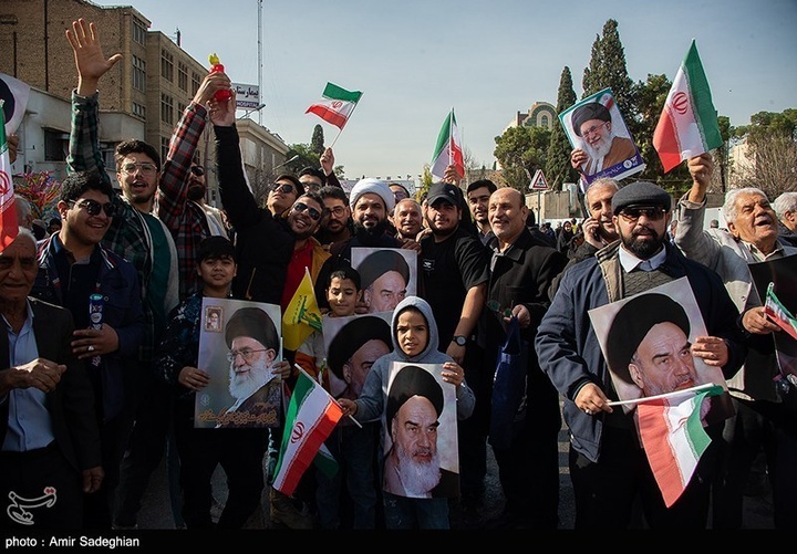 راهپیمایی ۲۲ بهمن در شیراز