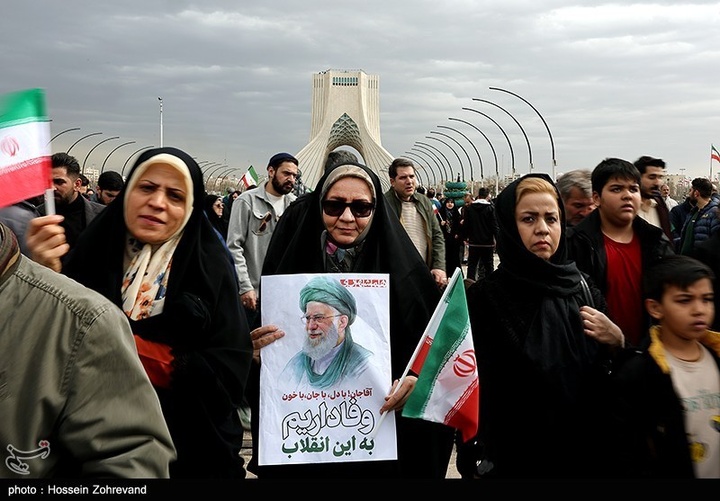 تصاویر منتخب راهپیمایی 22 بهمن