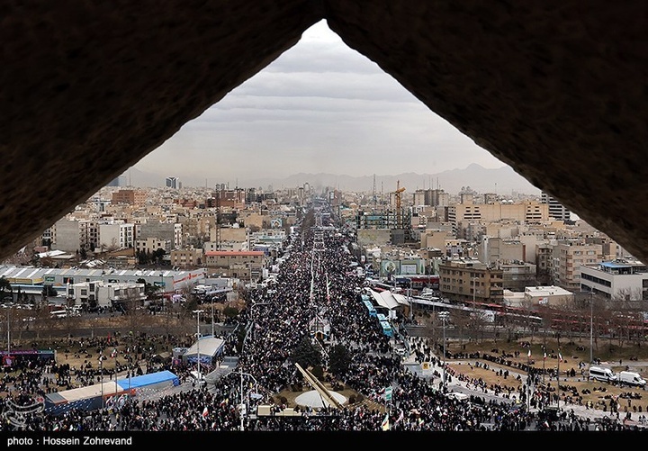 تصاویر منتخب راهپیمایی 22 بهمن