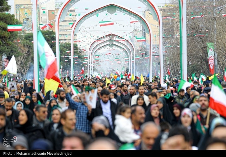 تصاویر منتخب راهپیمایی 22 بهمن