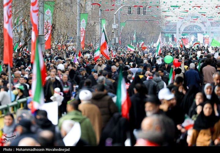 تصاویر منتخب راهپیمایی 22 بهمن