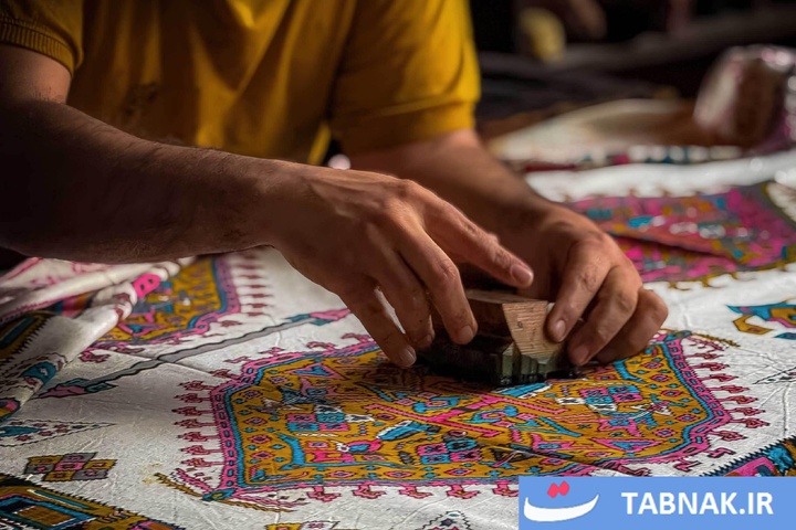 خورزوق؛ پایتخت سفره قلمکار ایران