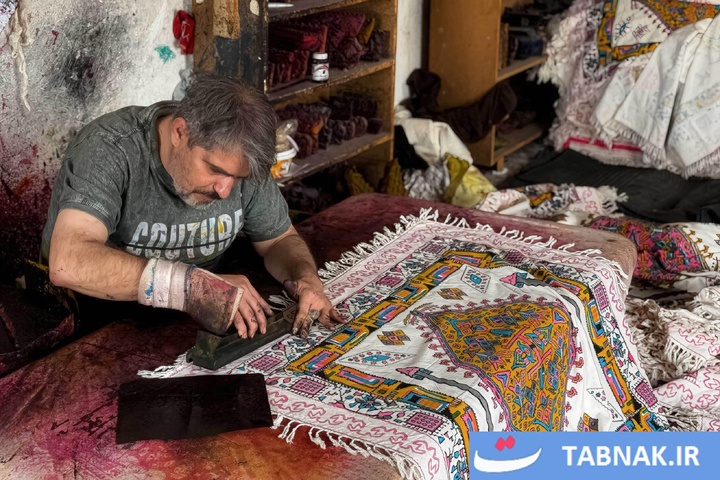 خورزوق؛ پایتخت سفره قلمکار ایران