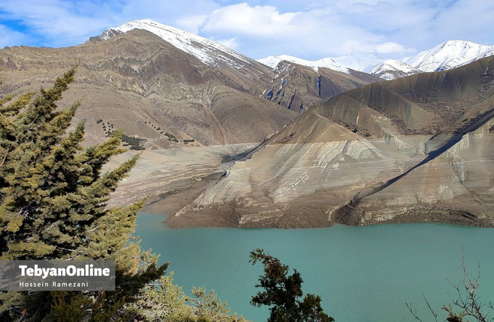 وضعیت آب سد کرج در زمستان ۱۴۰۲ و ۱۴۰۴