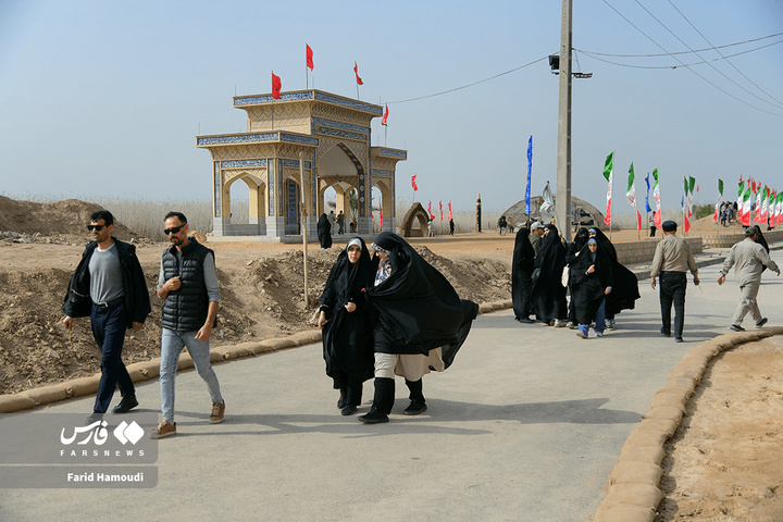 یادمان علقمه خرمشهر میزبان کاروان‌های راهیان نور