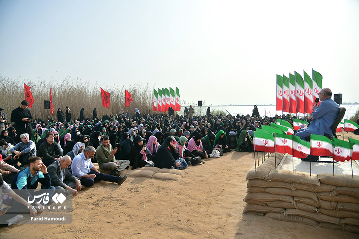 یادمان علقمه خرمشهر میزبان کاروان‌های راهیان نور