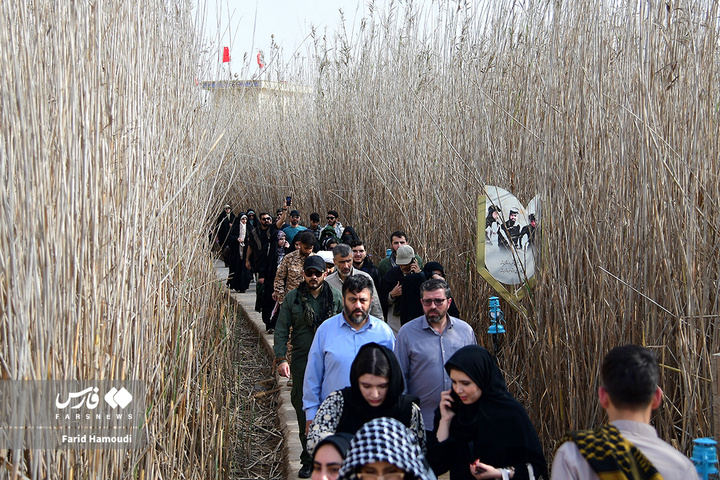 یادمان علقمه خرمشهر میزبان کاروان‌های راهیان نور