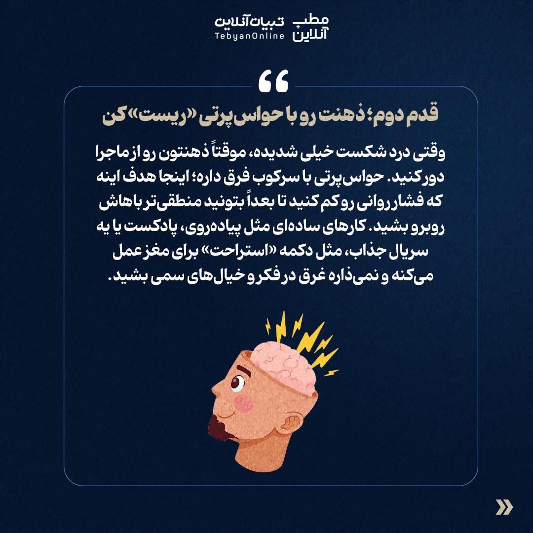 فرمول تبدیل شکست به سکوی پرتاب!