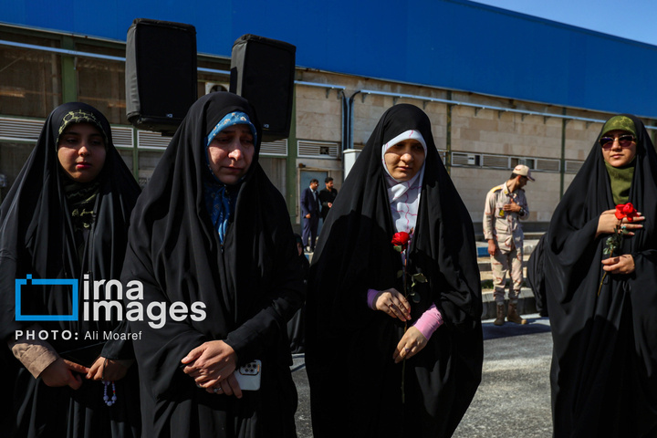 ورود پیکر شهدای دفاع مقدس