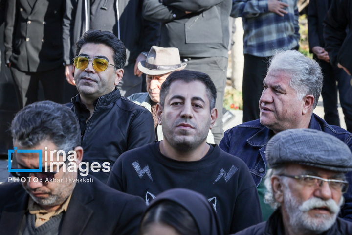 تشییع پیکر زنده‌یاد عنایت الله بخشی