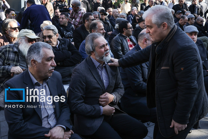 تشییع پیکر زنده‌یاد عنایت الله بخشی