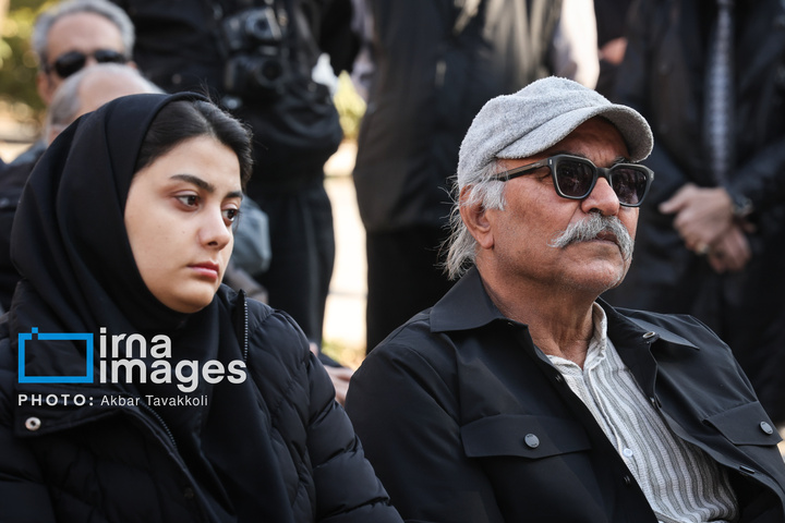 تشییع پیکر زنده‌یاد عنایت الله بخشی