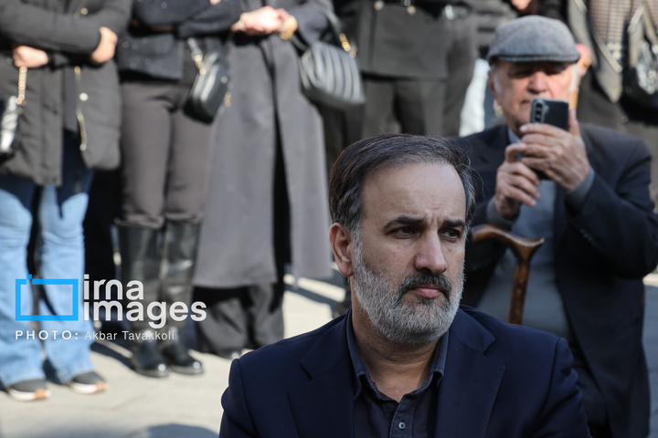 تشییع پیکر زنده‌یاد عنایت الله بخشی