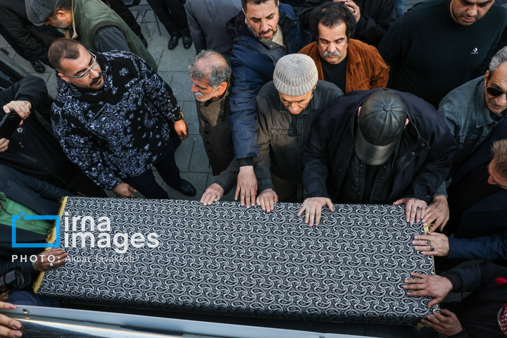 تشییع پیکر زنده‌یاد عنایت الله بخشی