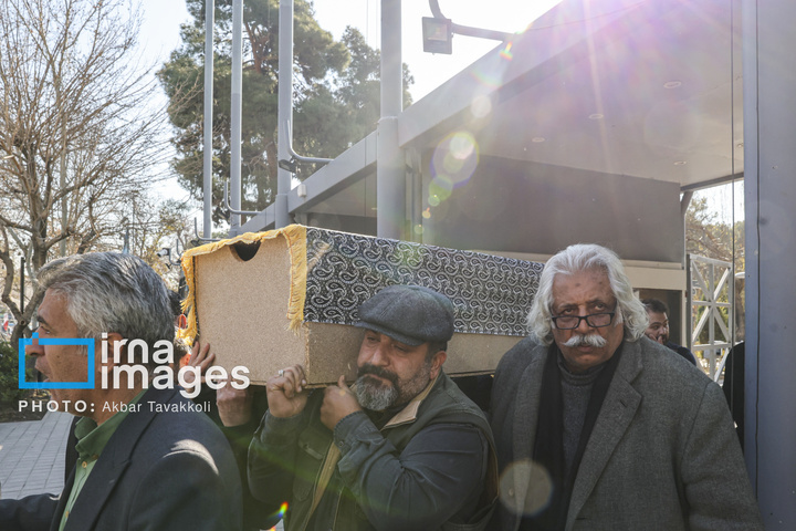 تشییع پیکر زنده‌یاد عنایت الله بخشی