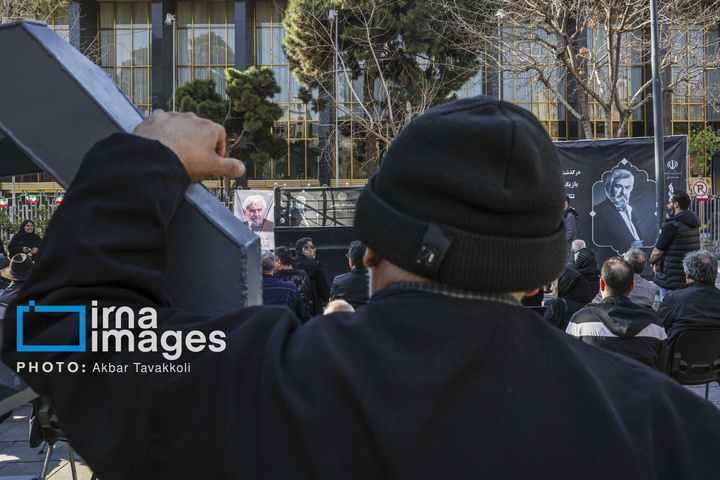 تشییع پیکر زنده‌یاد عنایت الله بخشی