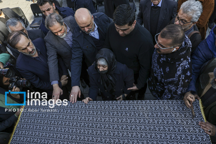 تشییع پیکر زنده‌یاد عنایت الله بخشی