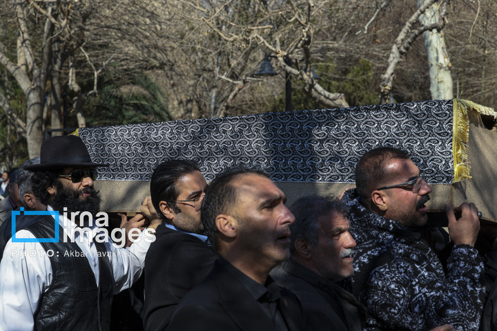 تشییع پیکر زنده‌یاد عنایت الله بخشی