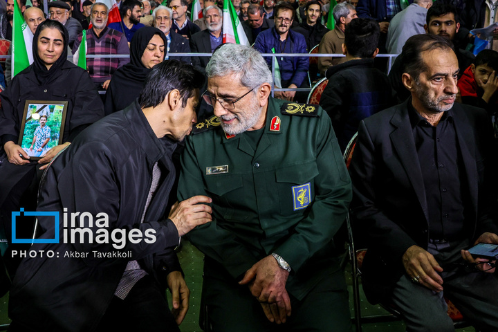 مراسم چهلم جان‌باختگان حوادث دی‌ماه