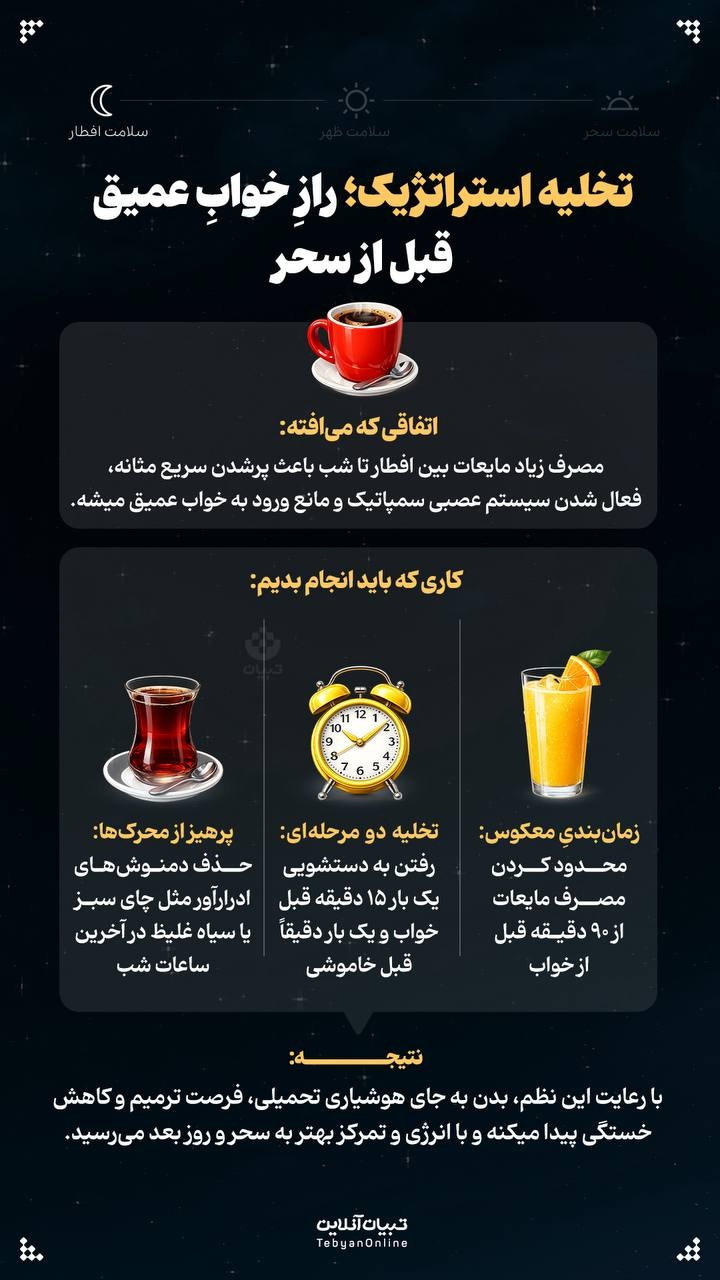 تخلیه استراتژیک؛ رازِ خوابِ عمیق قبل از سحر