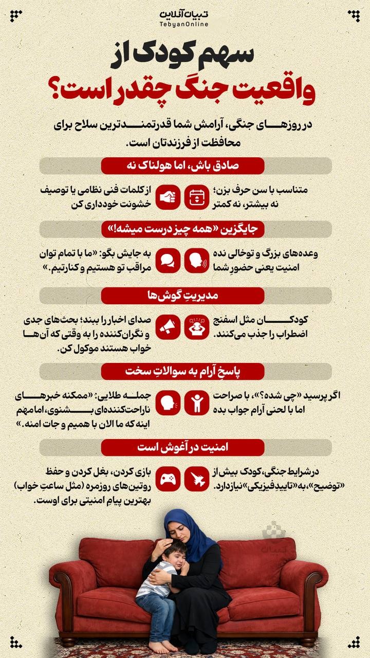 سهم کودک از واقعیت جنگ چقدر است؟