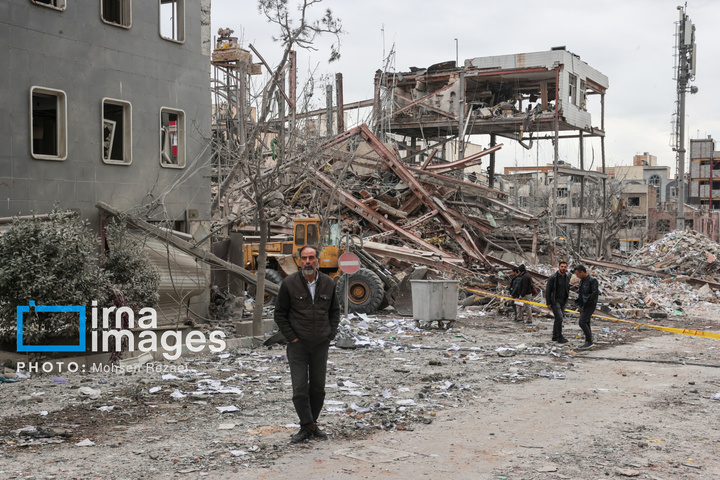 حمله هوایی به میدان نیلوفر تهران