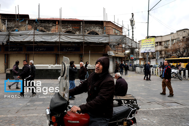 آثار حملات هوایی شب گذشته به منطقه ۱۵ خرداد