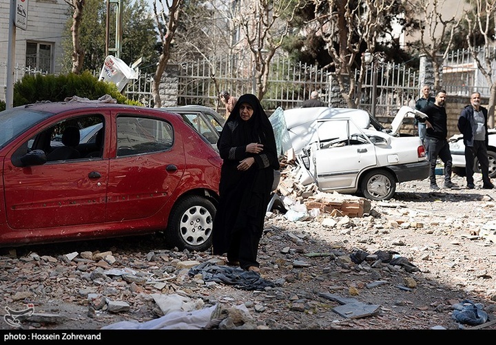 حمله آمریکا و رژیم صهیونیستی به شهرک مسکونی در تهران